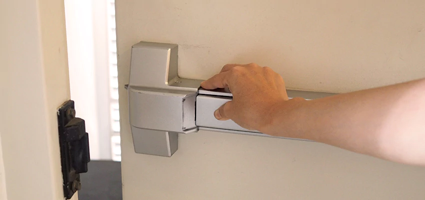 Roller Gate Panic Bar Installation in San Gabriel, California